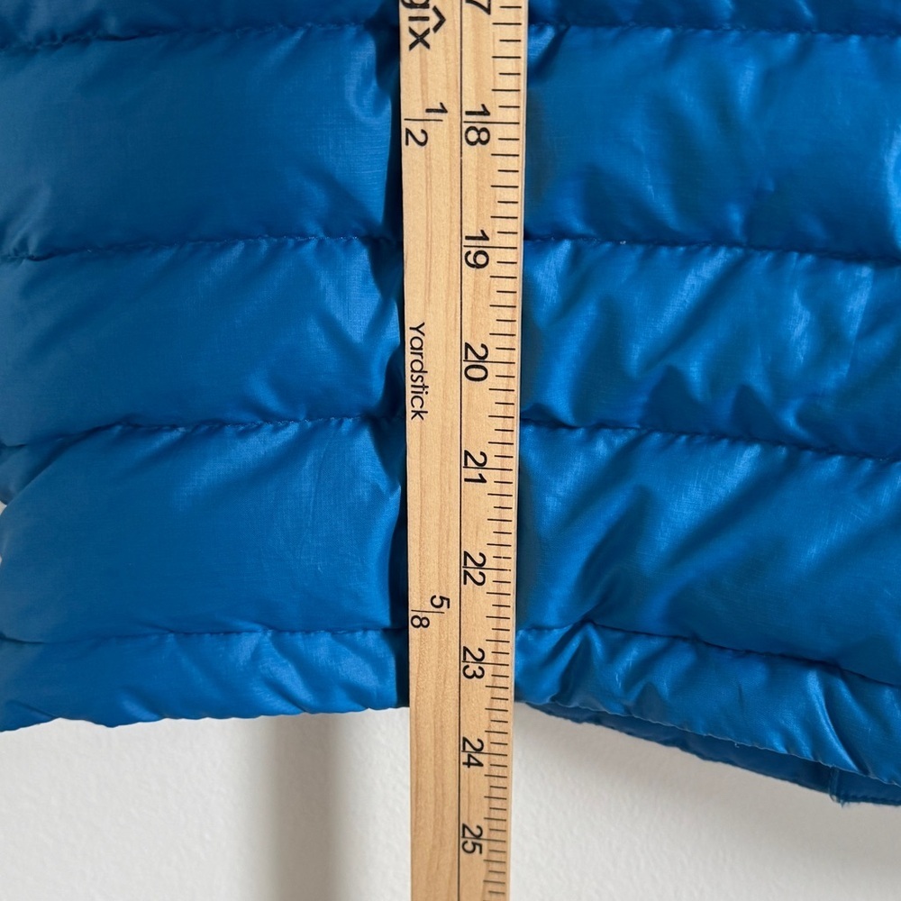 Patagonia Down Vest Men’s Size Small Blue Full Zip Jacket - Picture 7 of 7